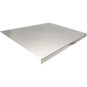 XXL Cooked Meat Baking Tray, Double-sided Cutting Board, Stainless Steel Rolling Plate, Breakfast Tray, Suitable For Fruits, Vegetables, Meats, F (Option: 40CM50CM)